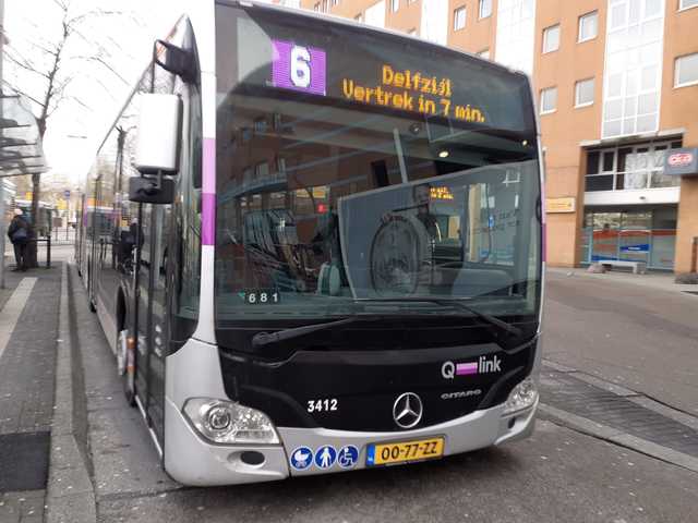 Foto van QBZ Mercedes-Benz CapaCity 3412 Gelede bus door Draken-OV