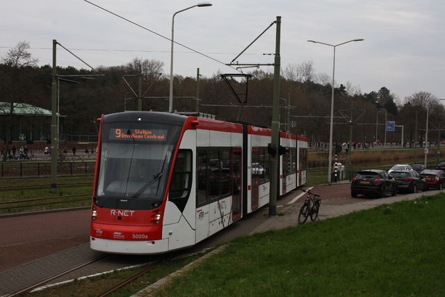 Foto van HTM Avenio 5020 Tram door_gemaakt Tramspoor