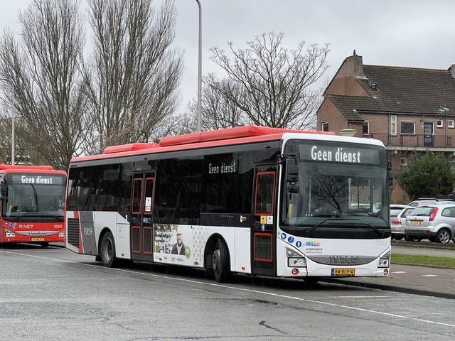 Foto van EBS Iveco Crossway LE CNG (12mtr) 5088 Standaardbus door Stadsbus