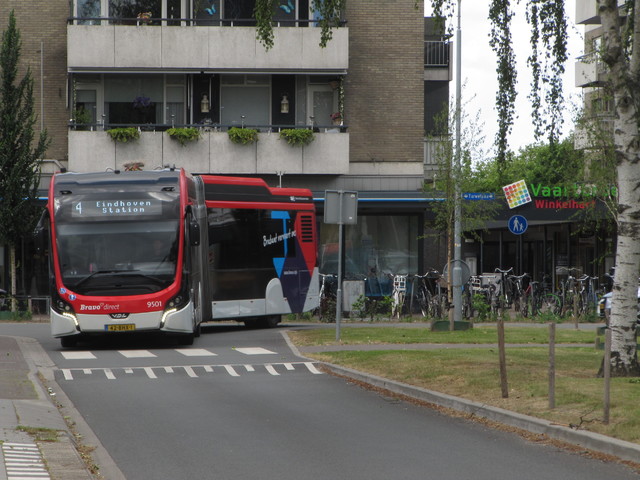 Foto van HER VDL Citea SLFA-181 Electric 9501 Gelede bus door_gemaakt teun