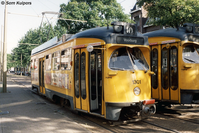 Foto van HTM Haagse PCC 1301 Tram door_gemaakt RW2014