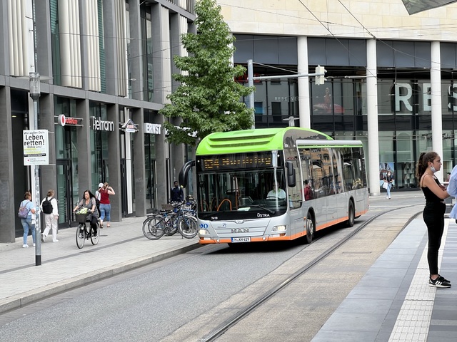 Foto van Ustra MAN Lion's City Hybrid 7419 Standaardbus door_gemaakt Stadsbus