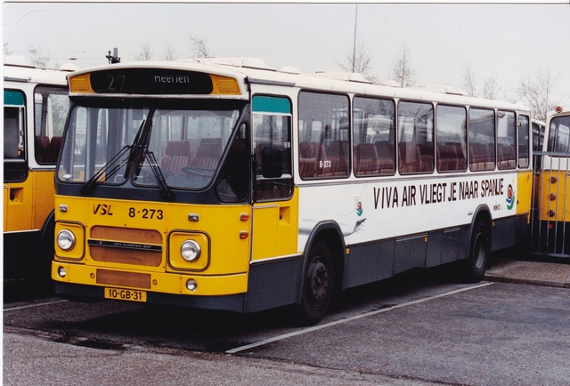 Foto van VSL DAF MB200 8273 Standaardbus door wyke2207