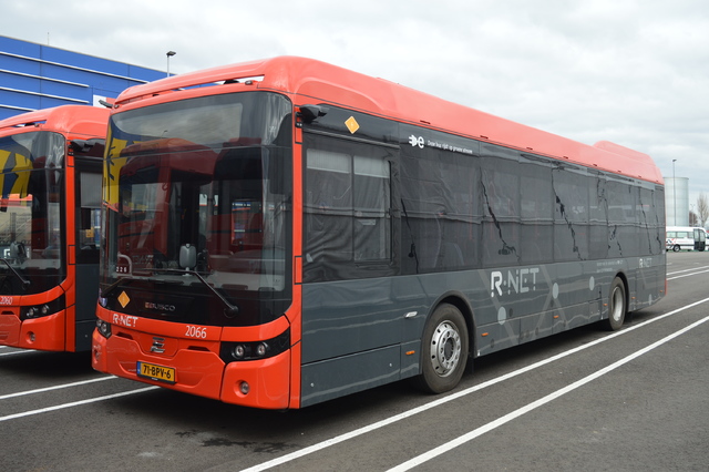 Foto van CXX Ebusco 2.2 (12mtr) 2066 Standaardbus door wyke2207