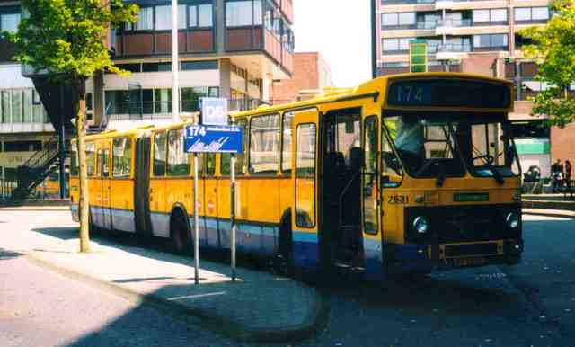Foto van CXX DAF MBG200 7631 Gelede bus door_gemaakt Jelmer