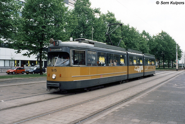 Foto van RET Rotterdamse Düwag GT8 1615 Tram door_gemaakt RW2014