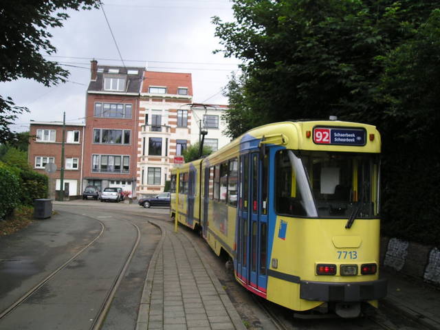 Foto van MIVB Brusselse PCC 7713 Tram door Perzik