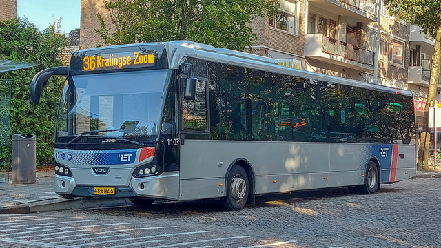 Foto van RET VDL Citea LLE-120 1103 Standaardbus door MetroRET