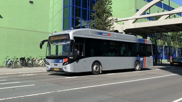 Foto van RET VDL Citea SLF-120 Electric 1422 Standaardbus door Stadsbus