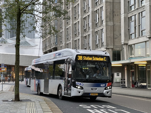 Foto van RET VDL Citea SLF-120 Electric 1521 Standaardbus door_gemaakt Stadsbus