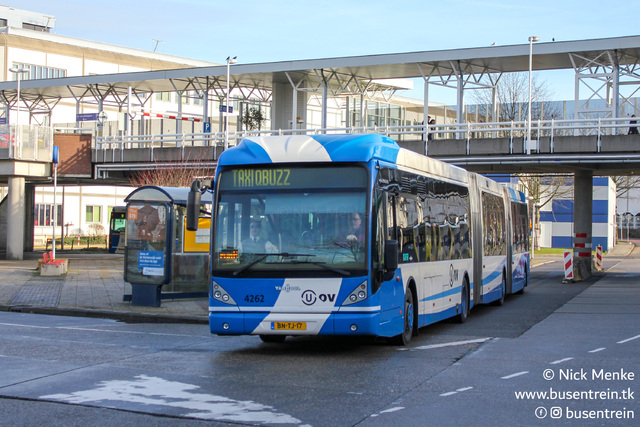 Foto van QBZ Van Hool AGG300 4262 Dubbelgelede bus door Busentrein