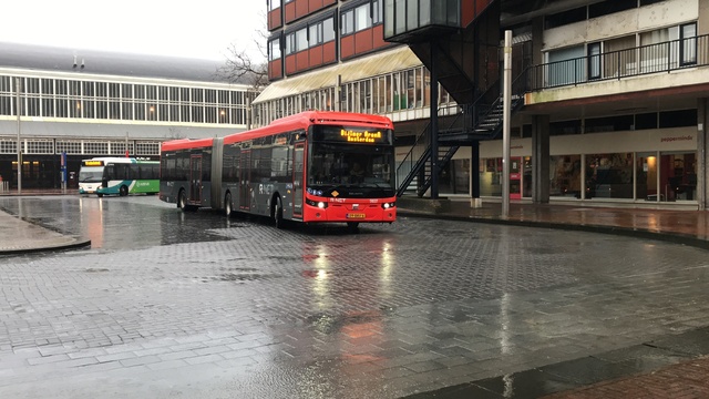 Foto van CXX Ebusco 2.2 (18mtr) 9837 Gelede bus door Rotterdamseovspotter