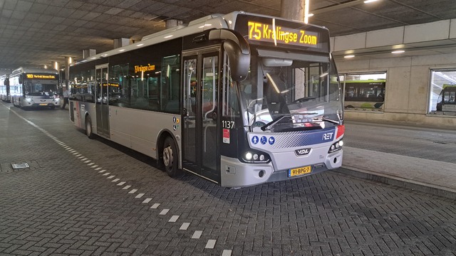 Foto van RET VDL Citea LLE-120 1137 Standaardbus door treinspotter-Dordrecht-zuid