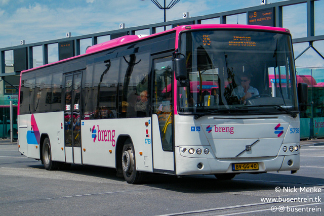 Foto van NVO Volvo 8700 RLE 5733 Standaardbus door Busentrein