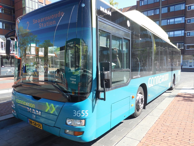 Foto van CXX MAN Lion's City CNG 3655 Standaardbus door Stadsbus