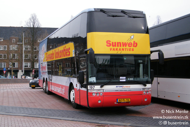 Foto van BTEX Van Hool Astromega 197 Dubbeldekkerbus door Busentrein