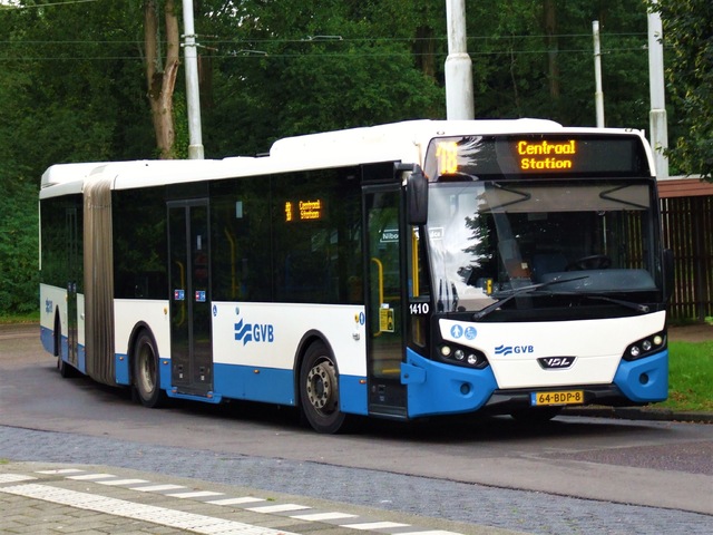 Foto van GVB VDL Citea SLFA-180 1410 Gelede bus door BusDordrecht2003