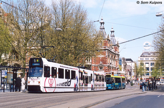 Foto van GVB 12G-tram 820 Tram door RW2014