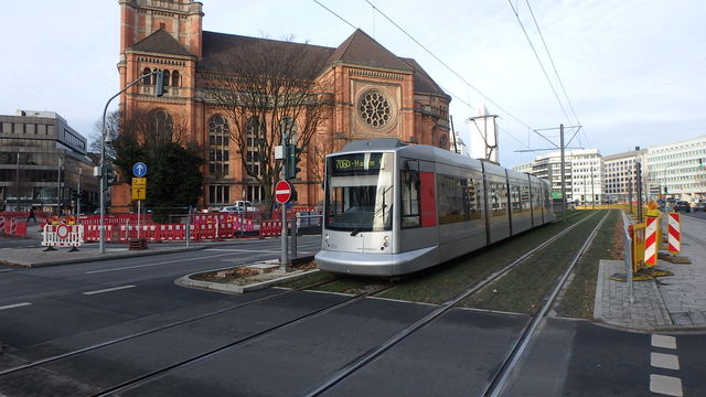 Foto van Rheinbahn NF8 2213 Tram door Perzik
