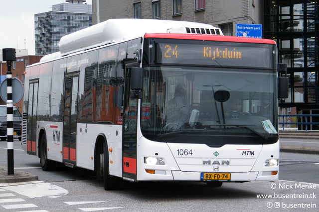 Foto van HTM MAN Lion's City CNG 1064 Standaardbus door Busentrein