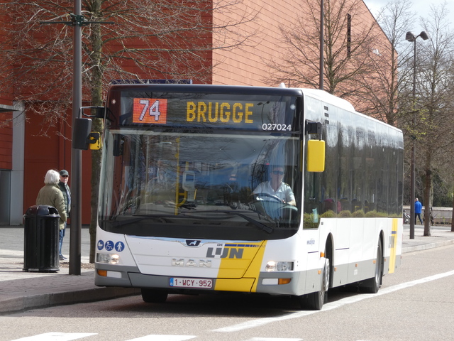 Foto van DeLijn MAN Lion's City 27024 Standaardbus door Delijn821
