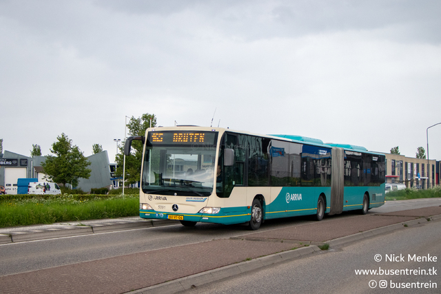 Foto van ARR Mercedes-Benz Citaro G 5091 Gelede bus door_gemaakt Busentrein