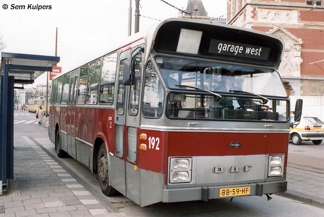 Foto van GVB DAF-Hainje CSA-I 192 Standaardbus door_gemaakt RW2014