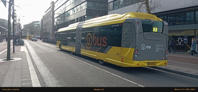 Foto van QBZ Heuliez GX437 ELEC 4812 Gelede bus door_gemaakt ScaniaRGO