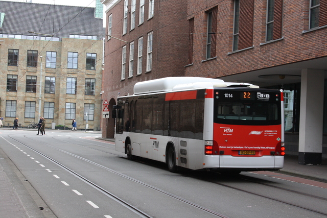 Foto van HTM MAN Lion's City CNG 1014 Standaardbus door Tramspoor