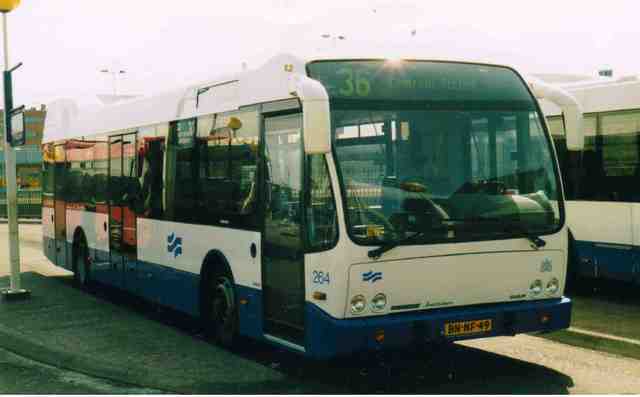 Foto van GVB Berkhof Jonckheer 264 Standaardbus door Jelmer