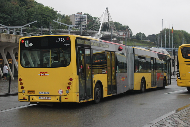 Foto van TEC Van Hool AG300 5776 Gelede bus door MHVentura