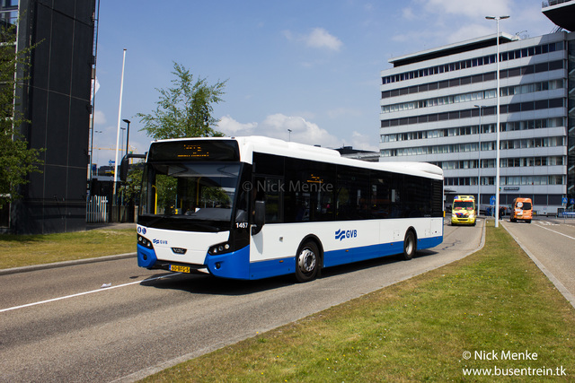 Foto van GVB VDL Citea SLF-120 1457 Standaardbus door_gemaakt Busentrein
