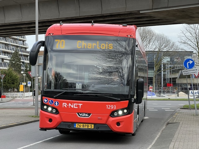 Foto van RET VDL Citea SLE-120 Hybrid 1293 Standaardbus door Stadsbus