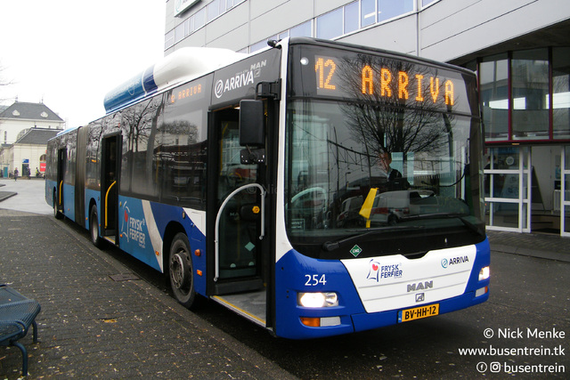 Foto van ARR MAN Lion's City G CNG 254 Gelede bus door_gemaakt Busentrein