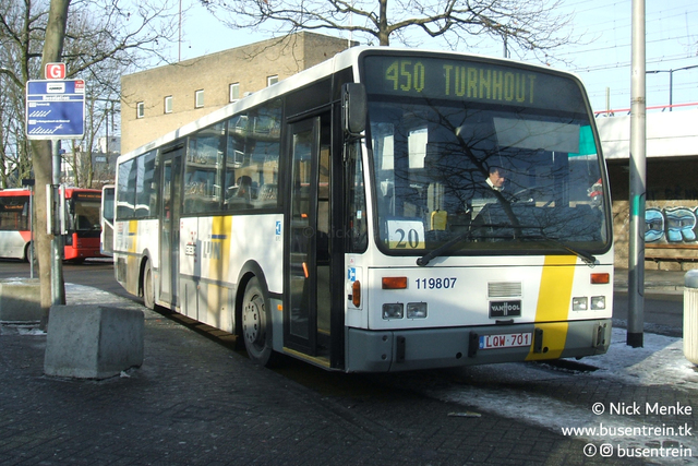 Foto van DeLijn Van Hool A600 119807 Standaardbus door_gemaakt Busentrein