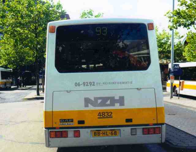 Foto van NZH Berkhof Duvedec 4832 Standaardbus door Jelmer