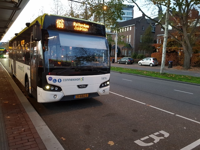 Foto van CXX VDL Citea LLE-120 5876 Standaardbus door treinspotter-Dordrecht-zuid