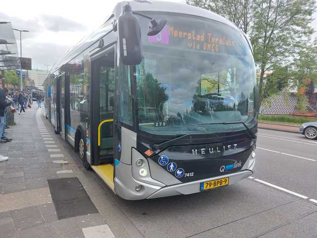 Foto van QBZ Heuliez GX437 ELEC 7412 Gelede bus door Draken-OV