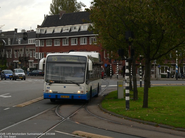 Foto van GVB Berkhof Jonckheer 149 Standaardbus door tsov