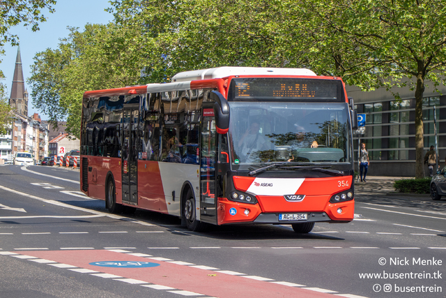 Foto van ASEAG VDL Citea LLE-120 354 Standaardbus door Busentrein