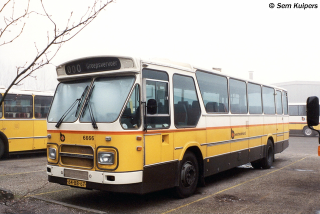 Foto van WN DAF MB200 6666 Standaardbus door RW2014