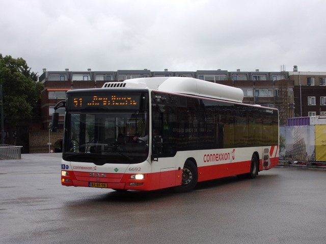 Foto van CXX MAN Lion's City CNG 6692 Standaardbus door Lijn45