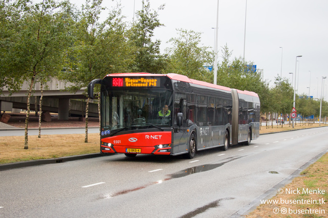 Foto van CXX Solaris Urbino 18 9301 Gelede bus door_gemaakt Busentrein