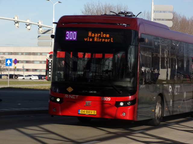 Foto van CXX Ebusco 2.2 (18mtr) 9809 Gelede bus door_gemaakt WDKzorgoptijd