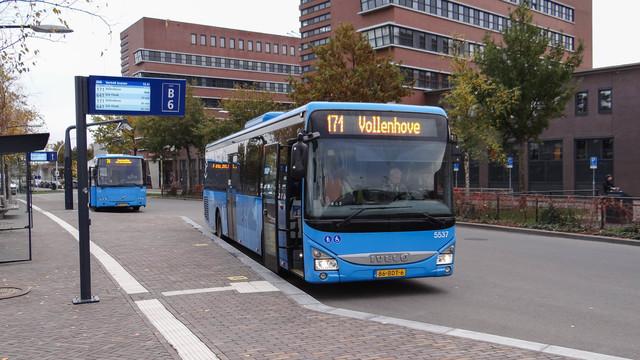 Foto van OVinIJ Iveco Crossway LE (12mtr) 5537 Standaardbus door OVdoorNederland