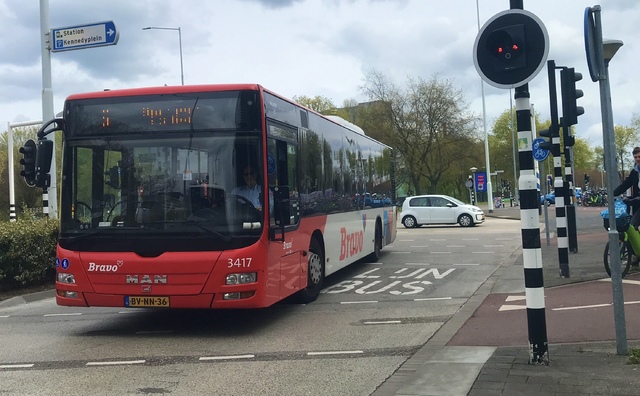Foto van HER MAN Lion's City 3417 Standaardbus door Rotterdamseovspotter