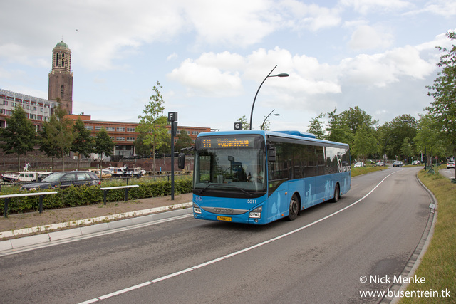 Foto van OVinIJ Iveco Crossway LE (12mtr) 5511 Standaardbus door Busentrein