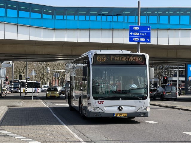 Foto van RET Mercedes-Benz Citaro 366 Standaardbus door Stadsbus
