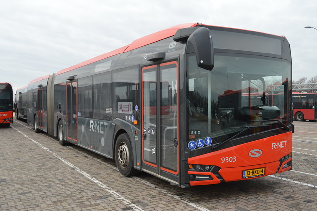 Foto van CXX Solaris Urbino 18 9303 Gelede bus door wyke2207