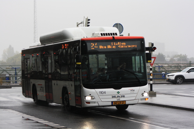 Foto van HTM MAN Lion's City CNG 1104 Standaardbus door_gemaakt Tramspoor